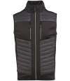 RG381 TRA905 Regatta E-Volve Unisex Thermal Hybrid Bodywarmer Ash / Black colour image